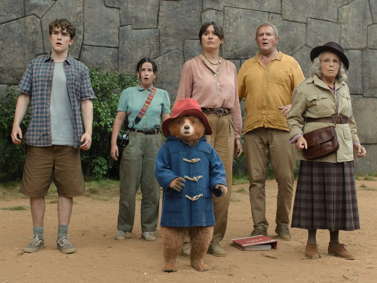 A still from Paddington in Peru (2025). 