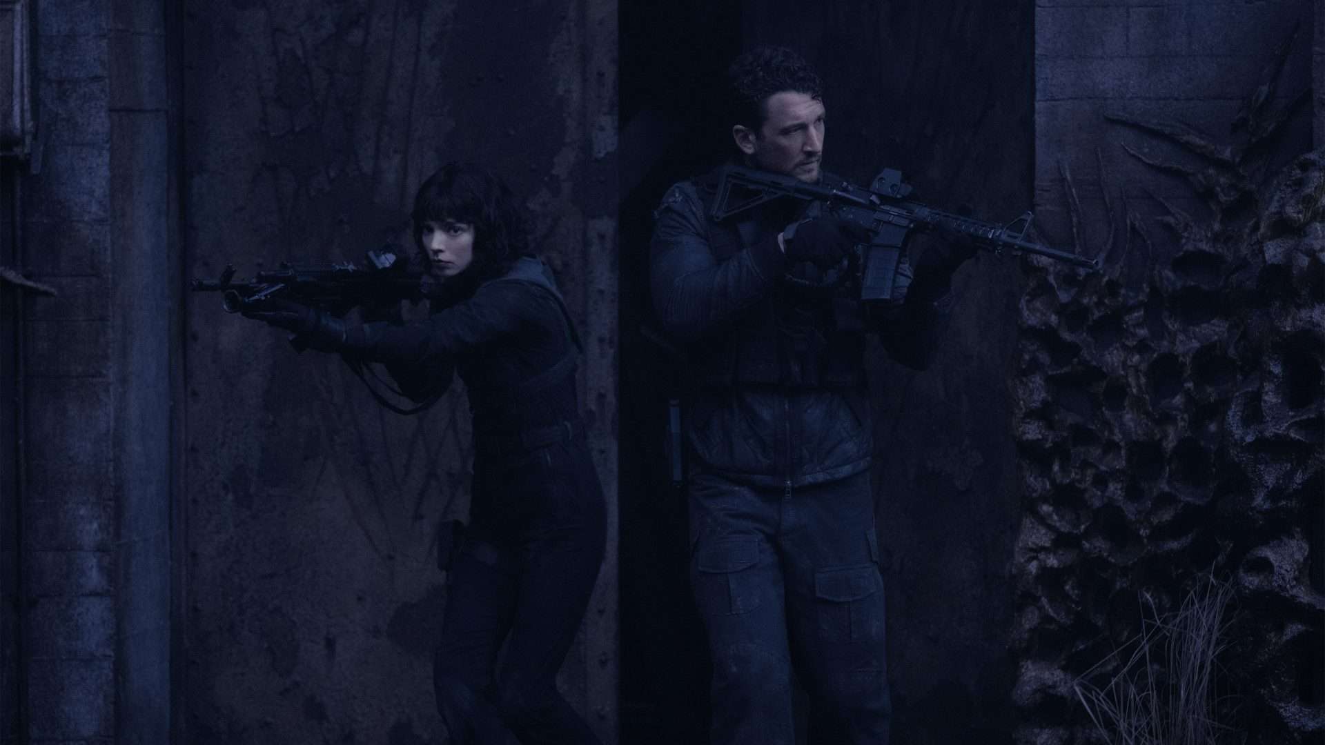 A still from The Gorge (2025)