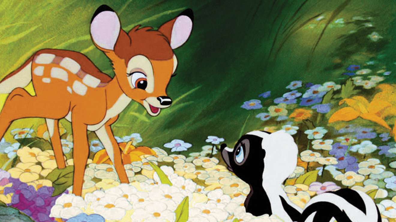 Bambi (English, 70 min, dir. David Hand)