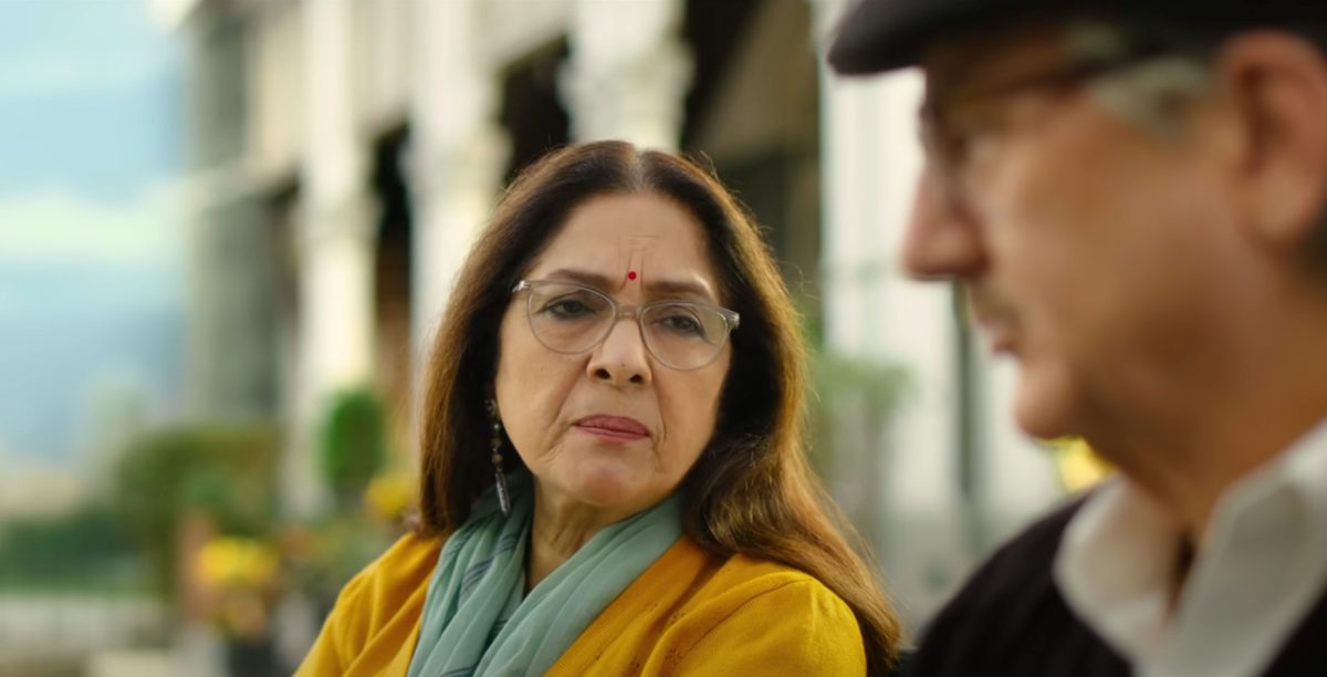 Neena Gupta as Shivani & Anupam Kher as Parimal in Metro...In Dino (2025)