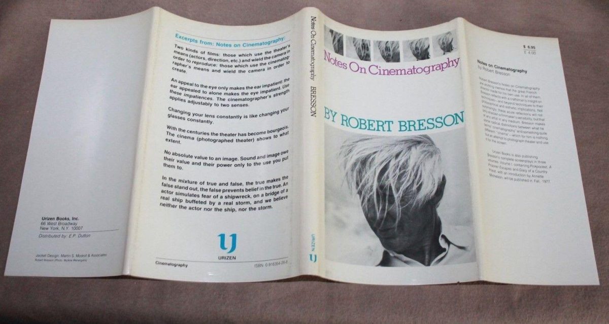 Notes on The Cinematograph by Robert Bresson | 10 Essential Books That Teach You More Than Film School Ever Could!