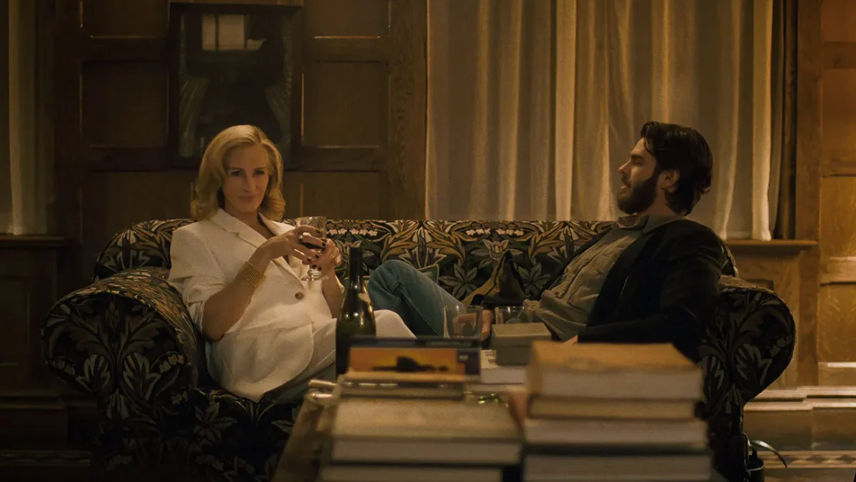A still from After the Hunt (2025). 