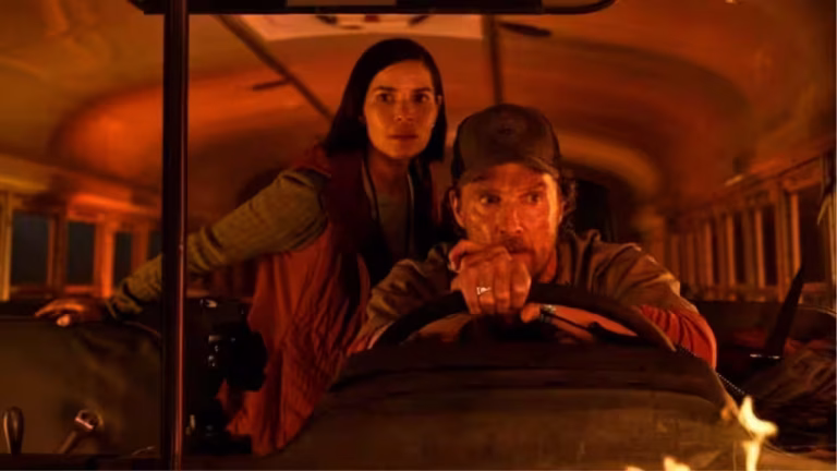 The Lost Bus (2025) Movie Ending Explained & Themes Analyzed: How do Kevin and Mary escape the fires in Paradise?