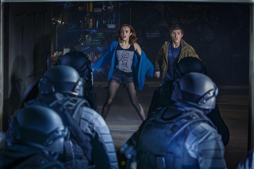 Tye Sheridan and Olivia Cooke in Ready Player One (2018)