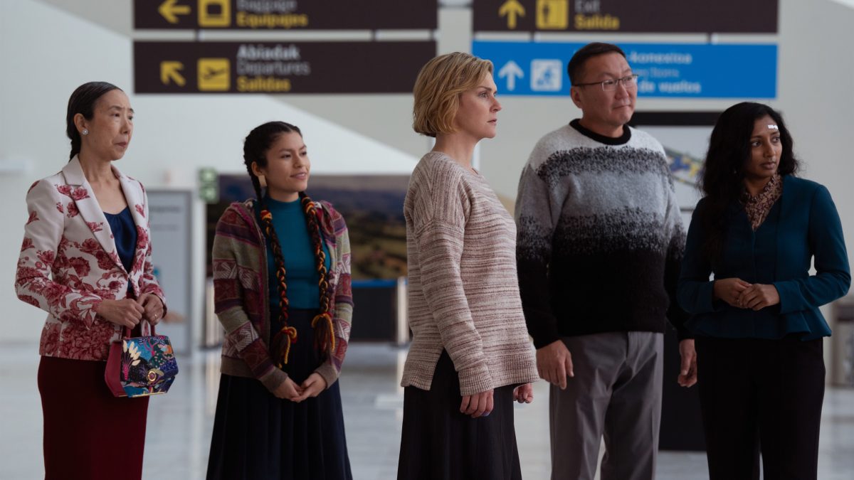 A still from Pluribus (2025) TV Series. 