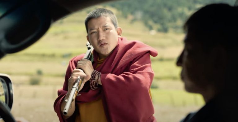 The Monk and the Gun (2023) Movie Review: A Tender and Funny Meditation on Democracy and Humanity  
