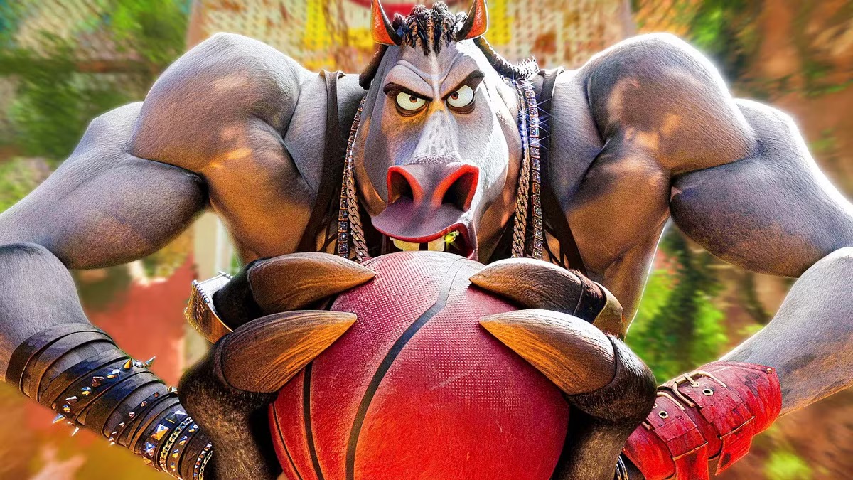 A still from Goat (2026).